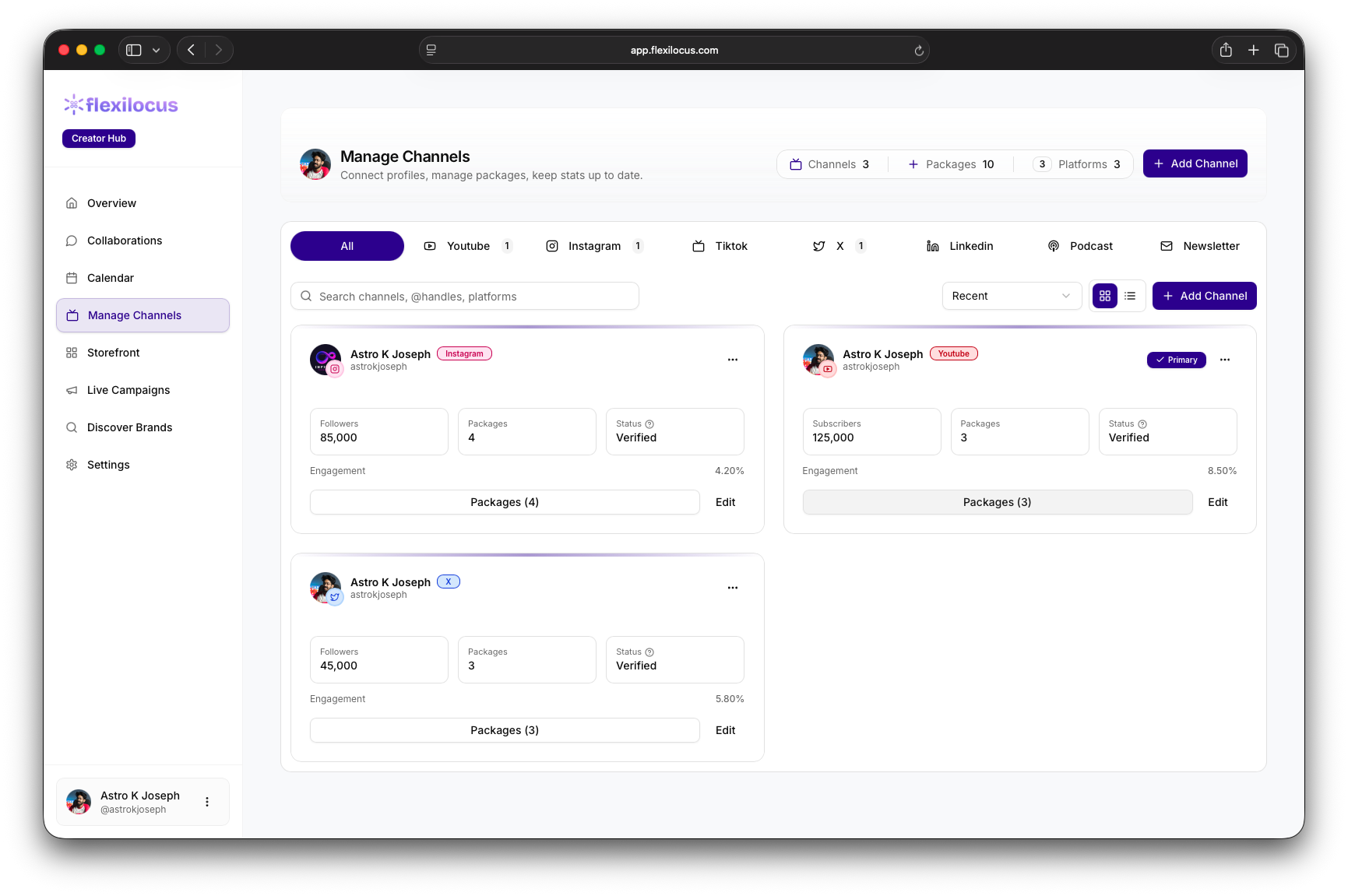 Build Your Professional Profile
