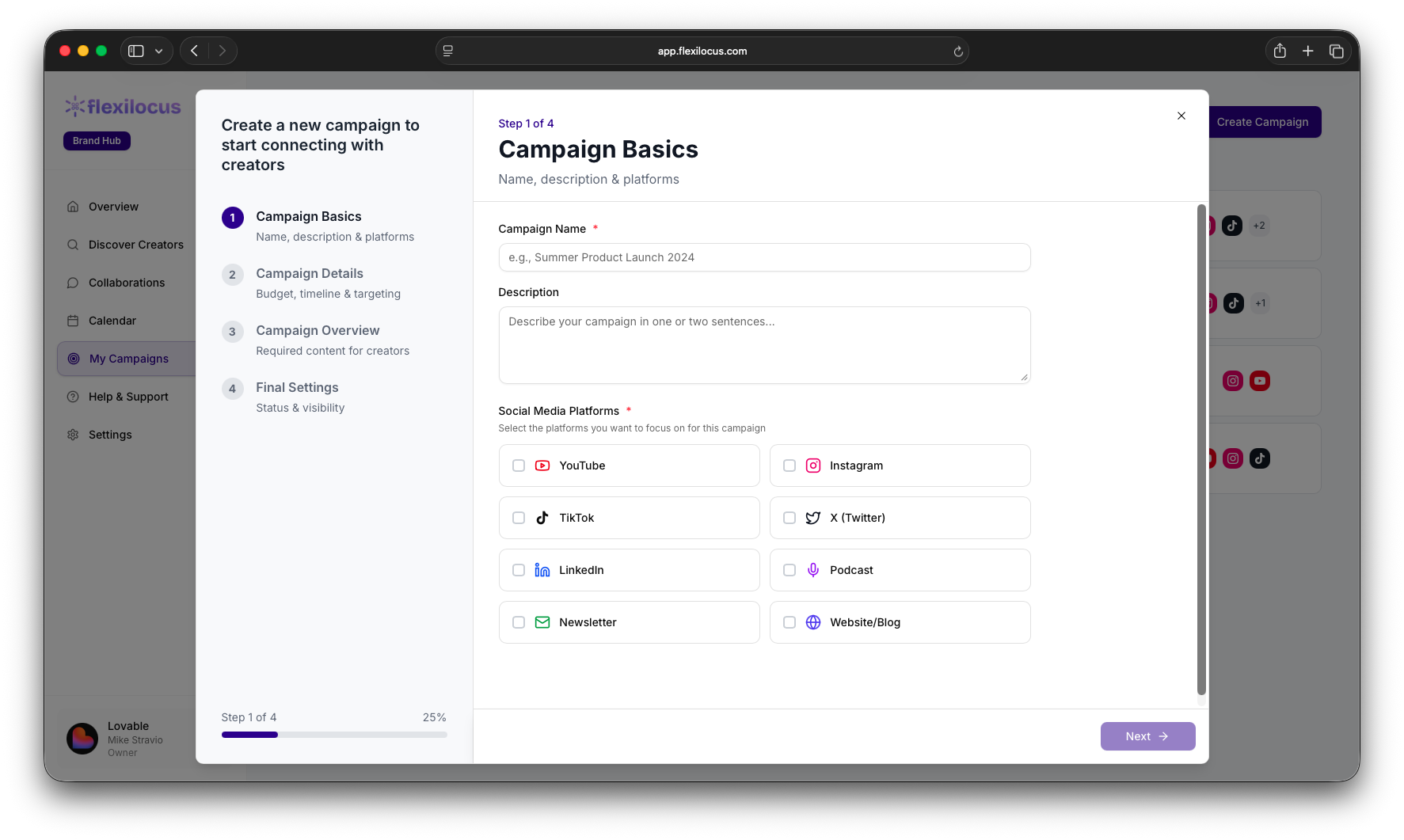 Define Your Campaign Goals